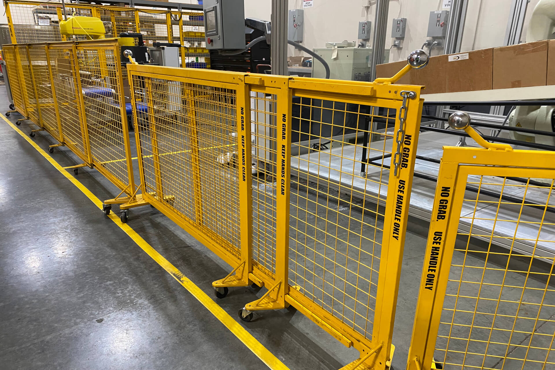 Brenner-Fiedler Slide-A-Matic Industrial Safety Fencing